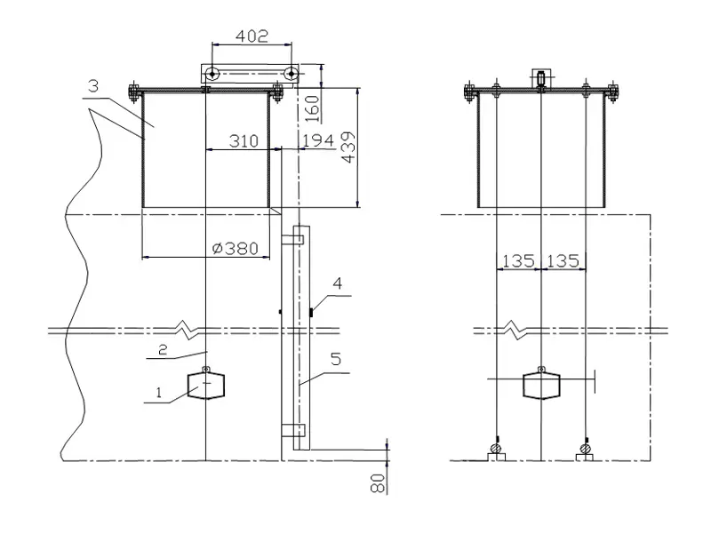 Hubei Tianxin Petrochemical TXFZ Float Liquid Level Indicator