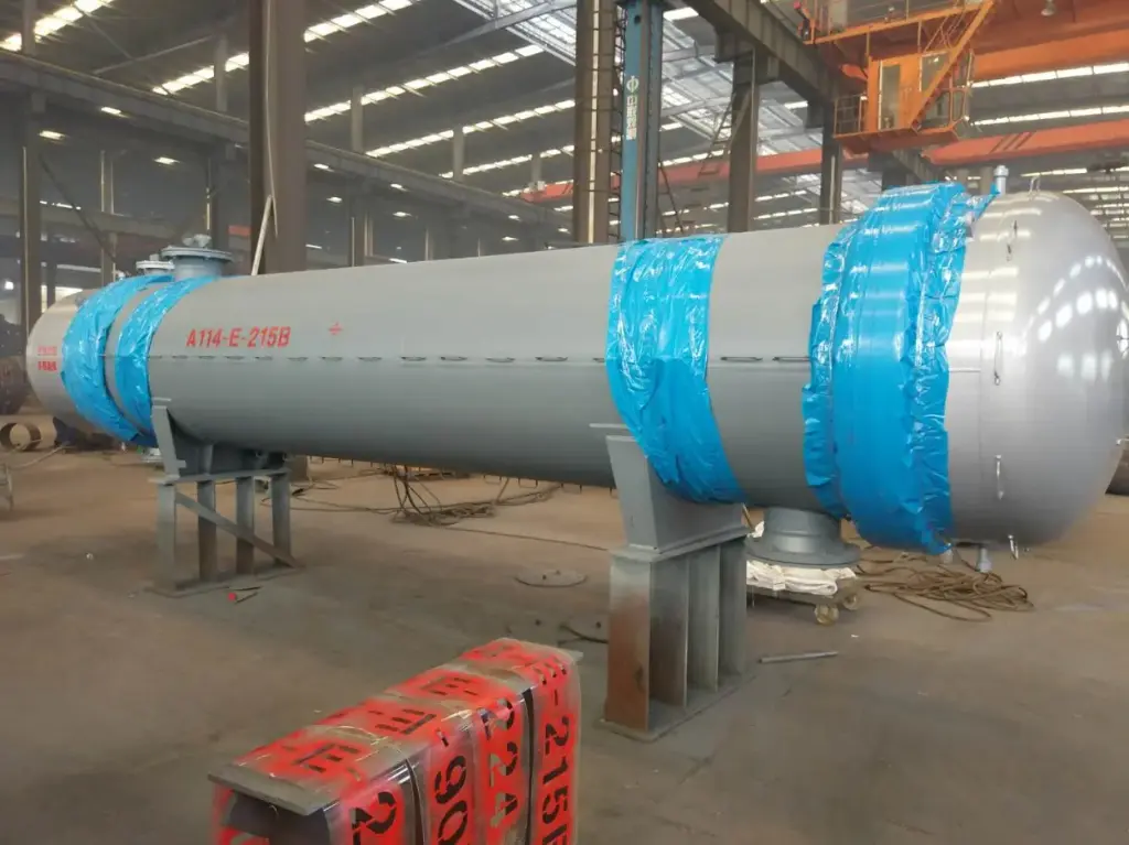 Hubei Changfa Container - Zhongke Refining and Chemical Spiral Baffle Heat Exchanger